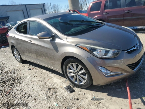 2015 Hyundai Elantra SE with VIN 5NPDH4AE1FH634490, listed as a Copart auction lot 49332185 with 0 mi miles and Clean Title. Bid and sale history available at carsss.com. Image 4.