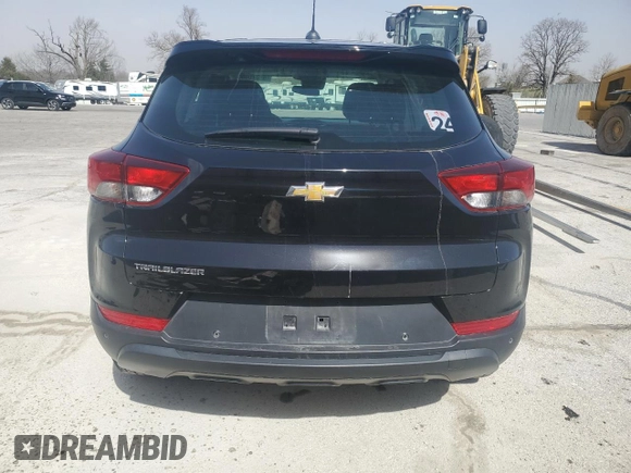 2022 Chevrolet TrailBlazer LS with VIN KL79MMS2XNB089862, listed as a Copart auction lot 49328965 with 78,848 mi miles and Salvage Title. Bid and sale history available at carsss.com. Image 6.