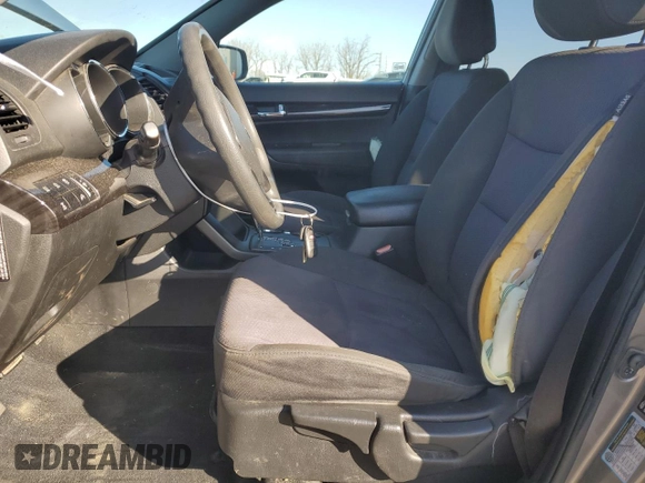 2011 Kia Sorento LX with VIN 5XYKTDA29BG065420, listed as a Copart auction lot 44386425 with 167,033 mi miles and Salvage Title. Bid and sale history available at carsss.com. Image 7.