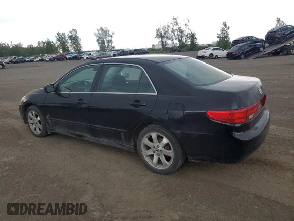 2005 Honda Accord LX with VIN 1HGCM56435A811383, listed as a Copart auction lot 61075825 with 287,470 mi miles and Clean title. Bid and sale history available at DreamBid. Image 2.