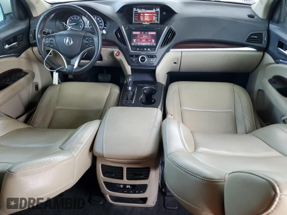 2015 Acura MDX with VIN 5FRYD3H24FB002017, listed as a Copart auction lot 57787255 with 138,046 mi miles and Salvage title. Bid and sale history available at DreamBid. Image 8.