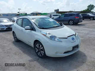 2016 Nissan LEAF SV with VIN 1N4BZ0CPXGC306709, listed as a IAAI auction lot 42549225 with 49,218 mi miles and . Bid and sale history available at DreamBid. Image 1.