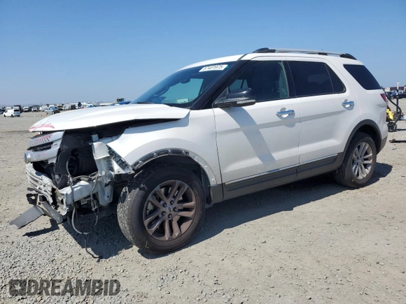 2014 Ford Explorer XLT with VIN 1FM5K7D80EGC58523, listed as a Copart auction lot 57431975 with 98,252 mi miles and Salvage title. Bid and sale history available at DreamBid. Image 1.