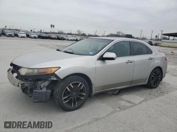 2012 Acura TSX with VIN JH4CU2F48CC007691, listed as a Copart auction lot 45501525 with 240,043 mi miles and Salvage Title. Bid and sale history available at carsss.com. Image 1.