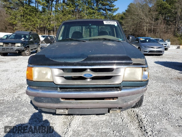 1997 Ford Ranger XLT with VIN 1FTCR10X9VUD15594, listed as a Copart auction lot 43583735 with 319,654 mi miles and Salvage Title. Bid and sale history available at carsss.com. Image 5.