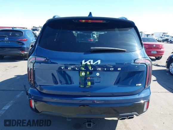 2024 Kia Telluride SX Prestige X-Pro with VIN 5XYP5DGC9RG552885, listed as a IAAI auction lot 42554187 with 10,482 mi miles and . Bid and sale history available at DreamBid. Image 16.