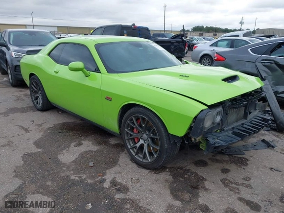 2015 Dodge Challenger SRT 392 with VIN 2C3CDZDJ3FH720636, listed as a IAAI auction lot 41285219 with 149,706 mi miles. Bid and sale history available at carsss.com. Image 1.
