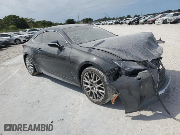 2019 Lexus RC with VIN JTHS85BC9K5005031, listed as a Copart auction lot 43927045 with 63,590 mi miles and Non Repairable. Bid and sale history available at carsss.com. Image 4.