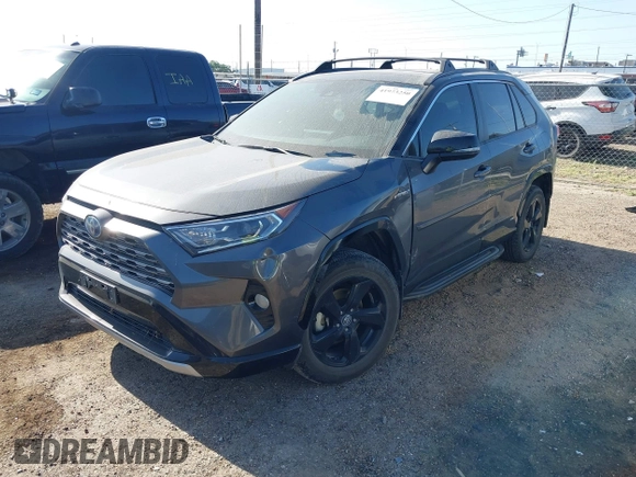 2021 Toyota RAV4 Hybrid XSE z VIN 2T3E6RFV8MW006805, wystawiony jako IAAI lot #41973250 z przebiegiem 77 483 mil mil oraz . Historia ofert i sprzedaży dostępna na DreamBid. Obrazek 2.