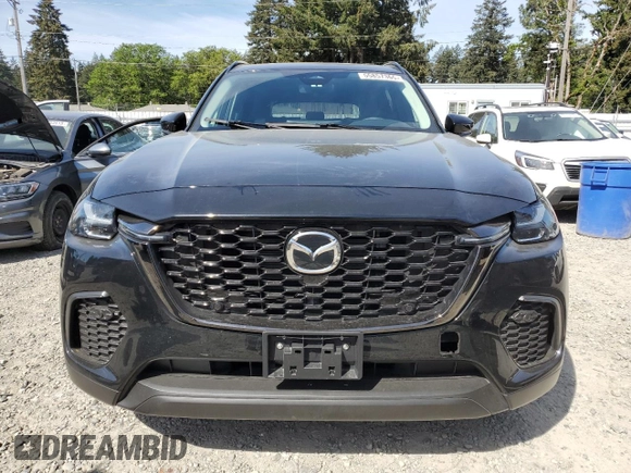 2025 Mazda CX-70 Preferred with VIN JM3KJBHD1S1120421, listed as a Copart auction lot 55857365 with 2,585 mi miles and Salvage title. Bid and sale history available at DreamBid. Image 5.