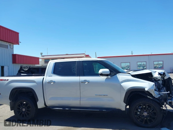 2023 Toyota Tundra Limited Hybrid with VIN 5TFJC5DB9PX020902, listed as a IAAI auction lot 41741897 with 44,921 mi miles and . Bid and sale history available at DreamBid. Image 13.