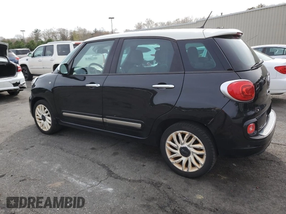 2015 FIAT 500L Lounge with VIN ZFBCFACH5FZ030024, listed as a Copart auction lot 54107425 with 126,689 mi miles and Clean Title. Bid and sale history available at DreamBid. Image 2.