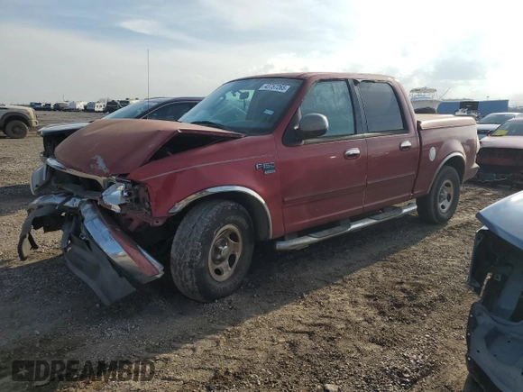 2003 Ford F-150 XLT with VIN 1FTRW07L53KC91612, listed as a Copart auction lot 43757265 with 169,886 mi miles and Salvage Title. Bid and sale history available at carsss.com. Image 1.