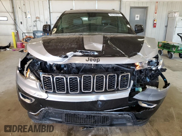 2018 Jeep Grand Cherokee Laredo E with VIN 1C4RJEAG4JC481125, listed as a Copart auction lot 43155035 with 60,225 mi miles and Salvage Title. Bid and sale history available at carsss.com. Image 5.