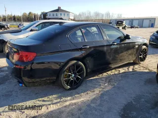2013 BMW 5 Series 550i with VIN WBAFR9C54DDX79717, listed as a Copart auction lot 84827264 with Not Provided miles and Salvage Title. Bid and sale history available at carsss.com. Image 3.