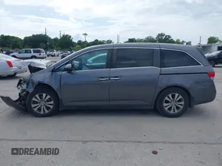 2016 Honda Odyssey EX-L with VIN 5FNRL5H69GB129807, listed as a IAAI auction lot 41973832 with 181,686 mi miles. Bid and sale history available at carsss.com. Image 15.