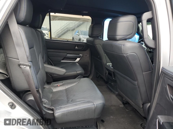 2023 Toyota Sequoia SR5 with VIN 7SVAAABA5PX010835, listed as a Copart auction lot 83082604 with 45,129 mi miles and Salvage Title. Bid and sale history available at carsss.com. Image 11.