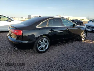 2015 Audi A6 Premium Plus with VIN WAUGFAFC3FN043521, listed as a Copart auction lot 60538745 with 82,135 mi miles and Salvage title. Bid and sale history available at DreamBid. Image 3.