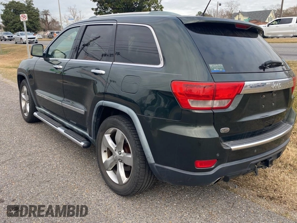 2011 Jeep Grand Cherokee Overland with VIN 1J4RS6GT1BC612496, listed as a Copart auction lot 44243295 with 170,850 mi miles and Clean Title. Bid and sale history available at DreamBid. Image 3.