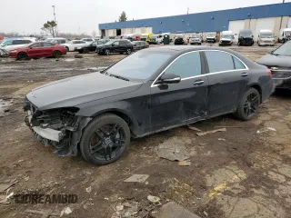 2015 Mercedes-Benz S-Class S 550 with VIN WDDUG8FB3FA121196, listed as a Copart auction lot 47534085 with 79,654 mi miles and Salvage Title. Bid and sale history available at carsss.com. Image 1.