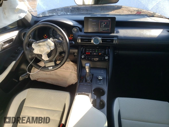2021 Lexus IS 350 F Sport with VIN JTHGZ1E24M5022594, listed as a Copart auction lot 46638385 with 49,281 mi miles and Salvage Title. Bid and sale history available at DreamBid. Image 8.
