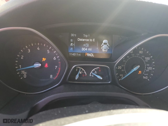 2015 Ford Focus SE with VIN 1FADP3K26FL222780, listed as a Copart auction lot 49668935 with 114,511 mi miles and Salvage Title. Bid and sale history available at carsss.com. Image 9.