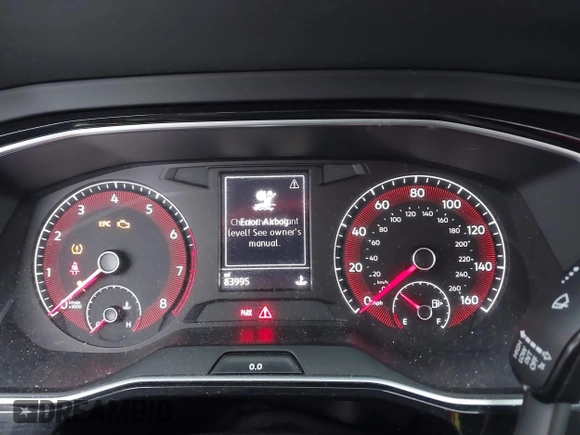 2020 Volkswagen Jetta S с VIN 3VWN57BU3LM091943, выставлен на аукционе IAAI как лот 41292319 с пробегом 83 995 миль миль и . История ставок и продаж доступна на DreamBid. Изображение 7.