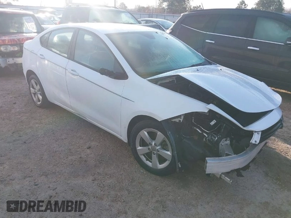 2015 Dodge Dart SXT with VIN 1C3CDFBB3FD172631, listed as a IAAI auction lot 41465717 with 1 mi miles. Bid and sale history available at carsss.com. Image 1.
