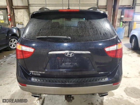 2012 Hyundai Veracruz Limited with VIN KM8NUDCCXCU203977, listed as a Copart auction lot 87242004 with 0 mi miles and Salvage Title. Bid and sale history available at carsss.com. Image 6.