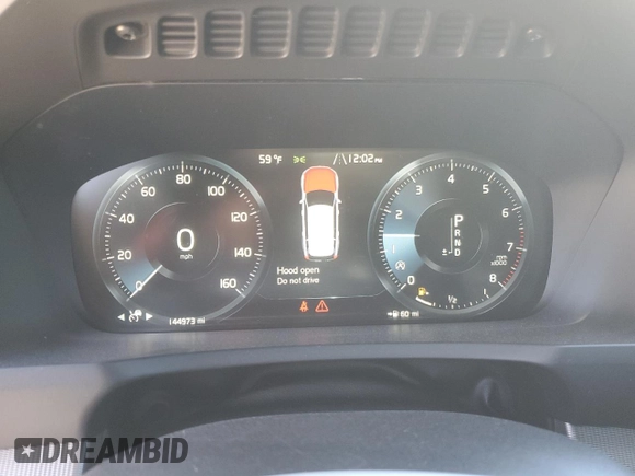 2018 Volvo XC90 R-Design with VIN YV4A22PM4J1214131, listed as a Copart auction lot 83677484 with 144,973 mi miles and Salvage Title. Bid and sale history available at carsss.com. Image 9.