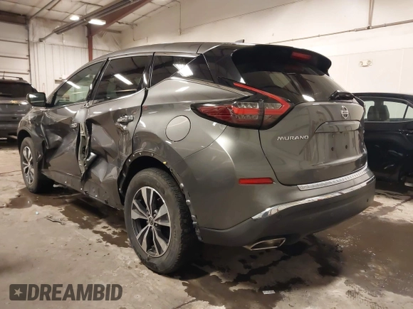2022 Nissan Murano S z VIN 5N1AZ2AS0NC115947, wystawiony jako IAAI lot #41589658 z przebiegiem 33 362 mil mil oraz . Historia ofert i sprzedaży dostępna na DreamBid. Obrazek 3.