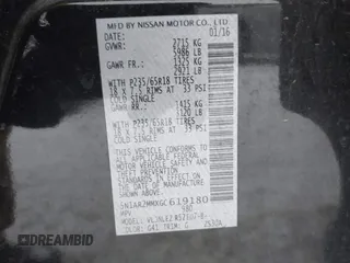 2016 Nissan Pathfinder SL с VIN 5N1AR2MMXGC619180, выставлен на аукционе IAAI как лот 41585616 с пробегом 120 829 миль миль и . История ставок и продаж доступна на DreamBid. Изображение 9.