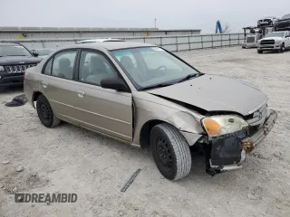 2003 Honda Civic LX with VIN 2HGES16553H531785, listed as a Copart auction lot 52609775 with 269,659 mi miles and Salvage Title. Bid and sale history available at DreamBid. Image 4.