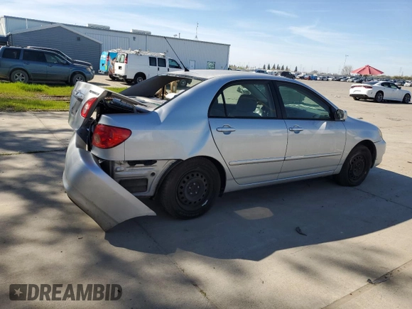 2006 Toyota Corolla CE with VIN 1NXBR32E26Z721796, listed as a Copart auction lot 50431525 with 187,828 mi miles and Salvage Title. Bid and sale history available at DreamBid. Image 3.