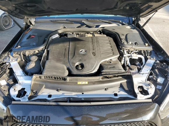 2021 Mercedes-Benz E 450 with VIN W1K1K5JB4MF159267, listed as a Copart auction lot 74945184 with 49,924 mi miles and Salvage title. Bid and sale history available at DreamBid. Image 11.