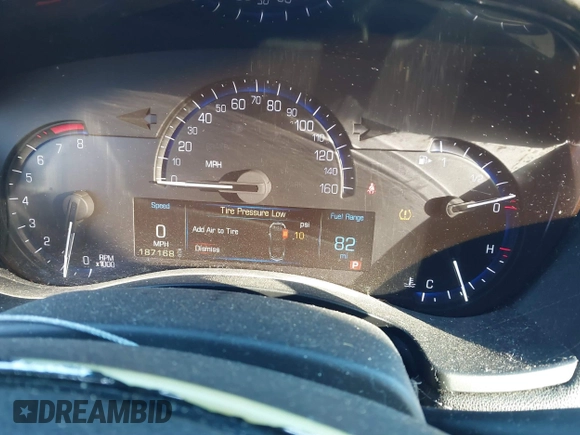 2013 Cadillac ATS with VIN 1G6AA5RX1D0126116, listed as a IAAI auction lot 41210425 with 187,168 mi miles and . Bid and sale history available at DreamBid. Image 7.
