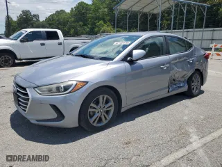 2017 Hyundai Elantra SE with VIN 5NPD84LF1HH053158, listed as a Copart auction lot 62102474 with 125,514 mi miles and Salvage Title. Bid and sale history available at carsss.com. Image 1.