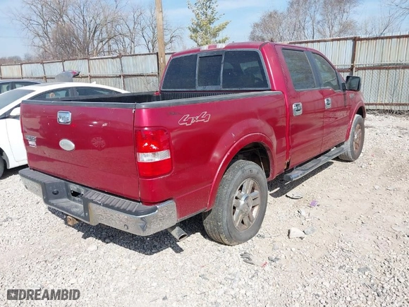 2007 Ford F-150 XLT with VIN 1FTPW14V77FB88970, listed as a IAAI auction lot 41800488 with 269,458 mi miles. Bid and sale history available at carsss.com. Image 4.