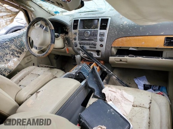 2009 Infiniti QX56 with VIN 5N3AA08C49N901603, listed as a Copart auction lot 82772454 with 0 mi miles and Salvage Title. Bid and sale history available at carsss.com. Image 8.