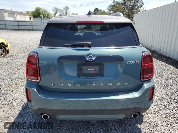 2024 MINI Countryman Cooper S with VIN WMZ83BR03R3R51328, listed as a Copart auction lot 58885025 with 3,089 mi miles and Salvage title. Bid and sale history available at DreamBid. Image 6.
