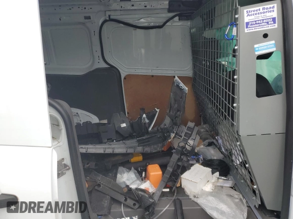 2020 Ford Transit Connect XL with VIN NM0LS7E24L1461644, listed as a Copart auction lot 58180305 with Not provided miles and Salvage title. Bid and sale history available at DreamBid. Image 11.