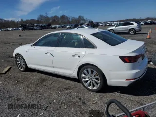 2018 Audi A4 Premium with VIN WAUDNAF41JN016647, listed as a Copart auction lot 48168125 with 70,524 mi miles and Salvage Title. Bid and sale history available at DreamBid. Image 2.