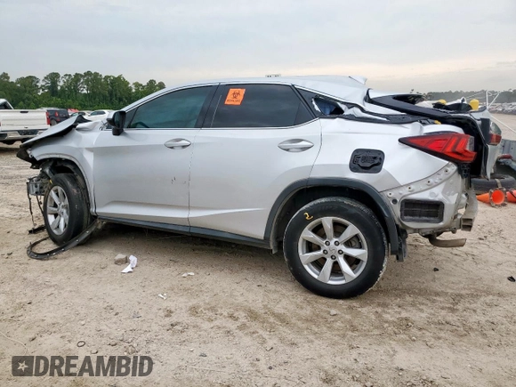 2017 Lexus RX 350 with VIN 2T2ZZMCA6HC076375, listed as a Copart auction lot 58674525 with Not provided miles and Salvage title. Bid and sale history available at DreamBid. Image 2.