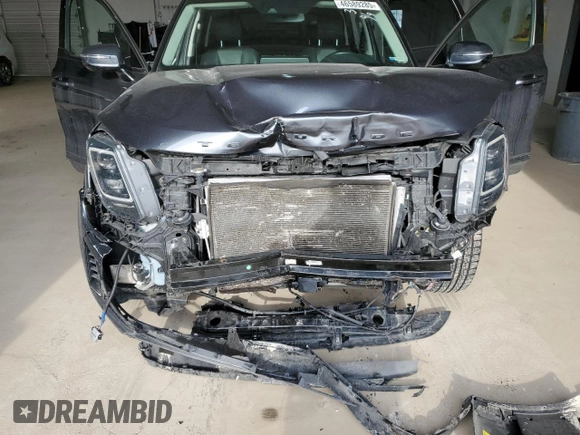 2022 Kia Telluride SX with VIN 5XYP5DHC9NG193935, listed as a Copart auction lot 46589285 with 85,217 mi miles and Salvage title. Bid and sale history available at DreamBid. Image 12.