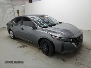 2024 Nissan Sentra S with VIN 3N1AB8BV0RY322519, listed as a Copart auction lot 57966785 with 18,780 mi miles and Clean title. Bid and sale history available at DreamBid. Image 4.