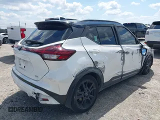 2023 Nissan Kicks SR with VIN 3N1CP5DV4PL532363, listed as a IAAI auction lot 41994934 with 47,433 mi miles. Bid and sale history available at carsss.com. Image 4.
