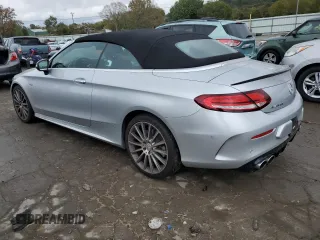 2019 Mercedes-Benz C 43 AMG with VIN WDDWK6EBXKF804782, listed as a Copart auction lot 70933333 with 26,368 mi miles and Salvage title. Bid and sale history available at DreamBid. Image 2.