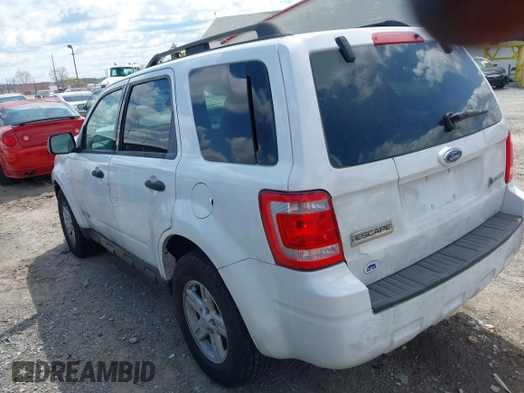 2008 Ford Escape Hybrid with VIN 1FMCU59H48KC09874, listed as a IAAI auction lot 42040477 with 85,839 mi miles and . Bid and sale history available at DreamBid. Image 3.