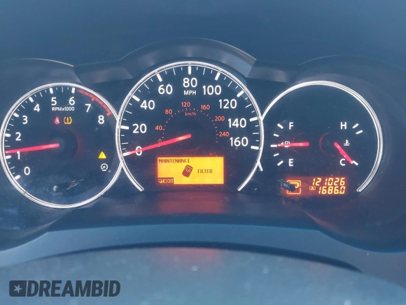 2010 Nissan Altima S with VIN 1N4AL2AP1AN525176, listed as a IAAI auction lot 41627592 with 121,026 mi miles and . Bid and sale history available at DreamBid. Image 7.