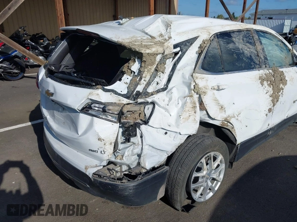 2024 Chevrolet Equinox LT with VIN 3GNAXUEG3RS215950, listed as a IAAI auction lot 42085571 with 24,145 mi miles and . Bid and sale history available at DreamBid. Image 18.